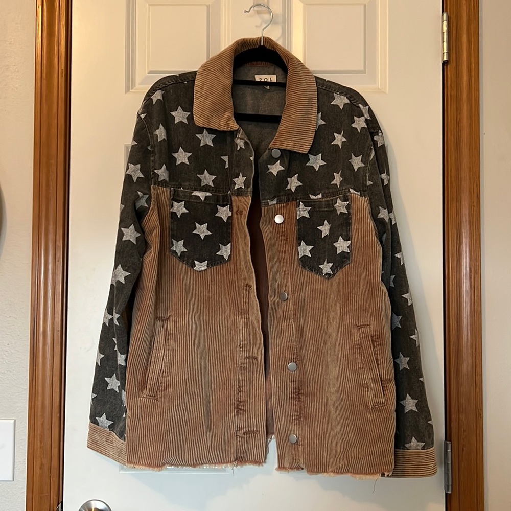 POL Button Down